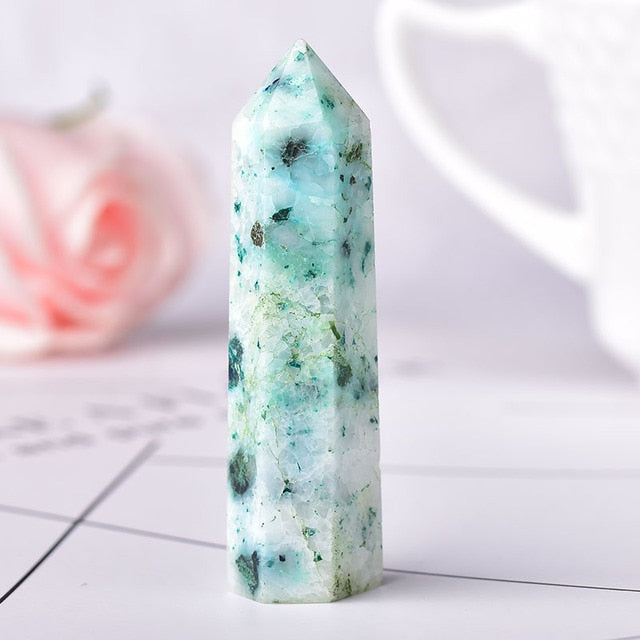 1PC Stone Crystal Point Energy Natural Mineral