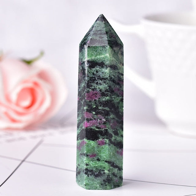 1PC Stone Crystal Point Energy Natural Mineral