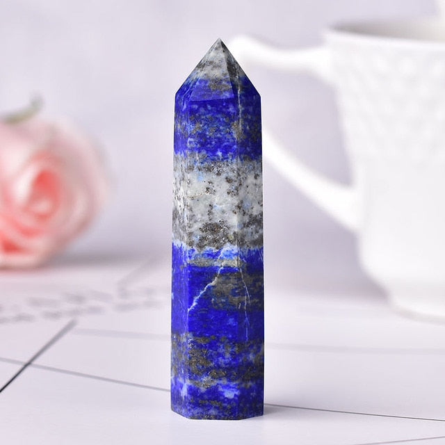 1PC Stone Crystal Point Energy Natural Mineral